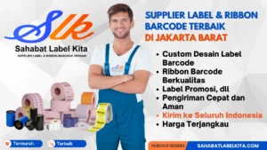Supplier Label & Ribbon Barcode jakarta barat